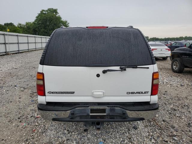 3GNEC16Z82G263934 - 2002 CHEVROLET SUBURBAN C1500 WHITE photo 6