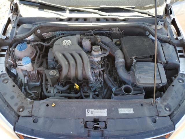 3VW2K7AJ2FM216969 - 2015 VOLKSWAGEN JETTA BASE 银色 照片 11