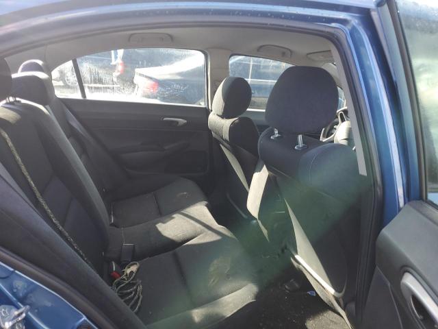 2HGFA16679H325828 - 2009 HONDA CIVIC LX-S BLUE photo 10