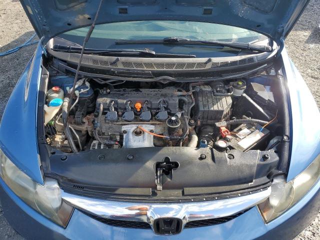 2HGFA16679H325828 - 2009 HONDA CIVIC LX-S BLUE photo 11