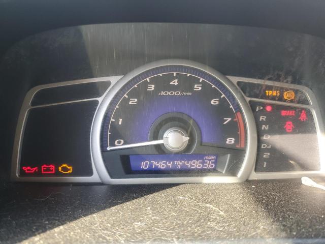 2HGFA16679H325828 - 2009 HONDA CIVIC LX-S BLUE photo 9