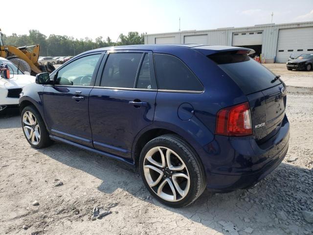 2FMDK3AK2BBA69864 - 2011 FORD EDGE SPORT BLUE photo 2