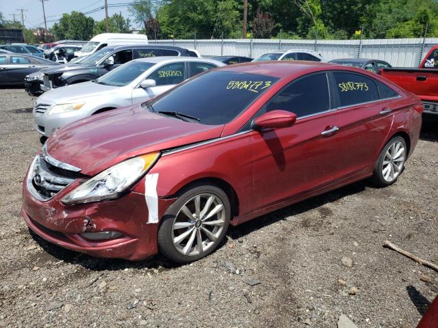 5NPEC4AC2CH367325 - 2012 HYUNDAI SONATA SE RED photo 1