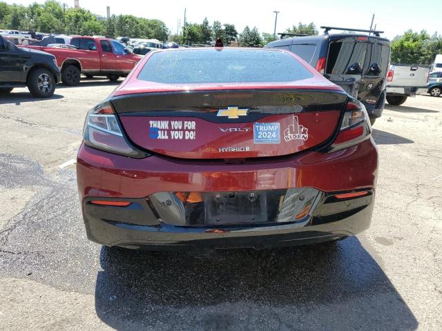 1G1RB6S58HU117254 - 2017 CHEVROLET VOLT PREMIER BURGUNDY photo 6