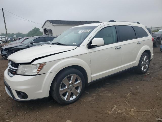 3C4PDDDG7ET118302 - 2014 DODGE JOURNEY LIMITED WHITE photo 1