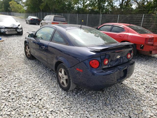 1G1AT18H497114110 - 2009 CHEVROLET COBALT LS LT BLUE photo 3