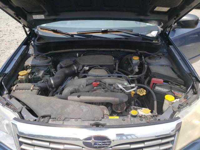 JF2SH6BC2AH769289 - 2010 SUBARU FORESTER XS Mavi foto 12