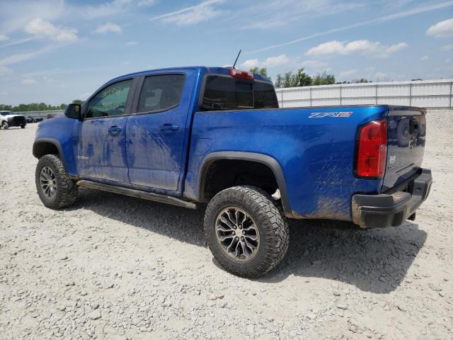 1GCGTEEN5J1183253 - 2018 CHEVROLET COLORADO ZR2 BLUE photo 2