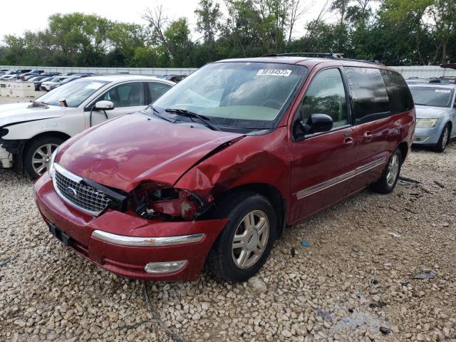 2FMZA52402BA84500 - 2002 FORD WINDSTAR SE BURGUNDY photo 1