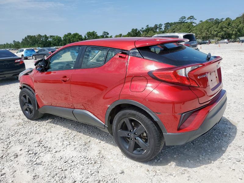 JTNKHMBX6L1090638 - 2020 TOYOTA C-HR XLE MAROON photo 2
