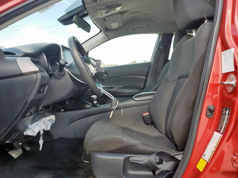 JTNKHMBX6L1090638 - 2020 TOYOTA C-HR XLE MAROON photo 7