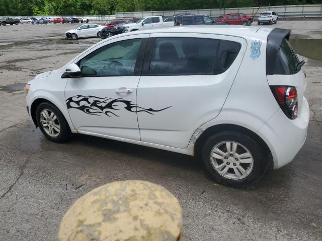 1G1JA6SH9C4163405 - 2012 CHEVROLET SONIC LS 白色 照片 2