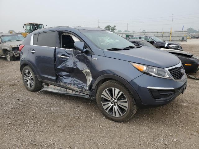 KNDPCCAC6G7837367 - 2016 KIA SPORTAGE EX BLUE photo 4