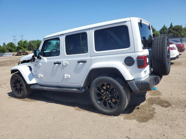 1C4JJXP6XNW228743 - 2022 JEEP WRANGLER U SAHARA 4XE WHITE photo 2