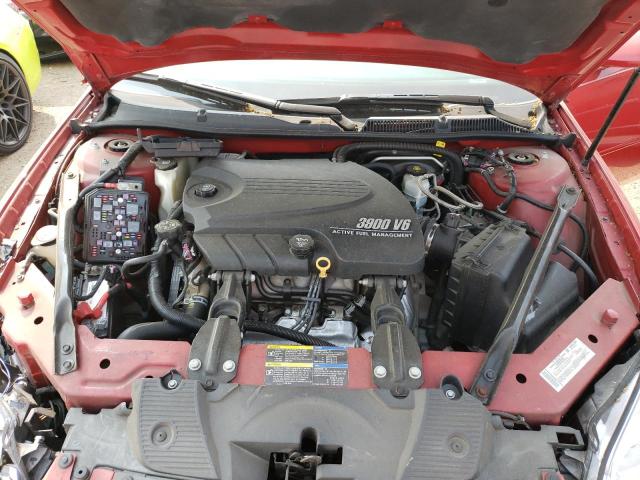 2G1WC583589257291 - 2008 CHEVROLET IMPALA LT RED photo 11