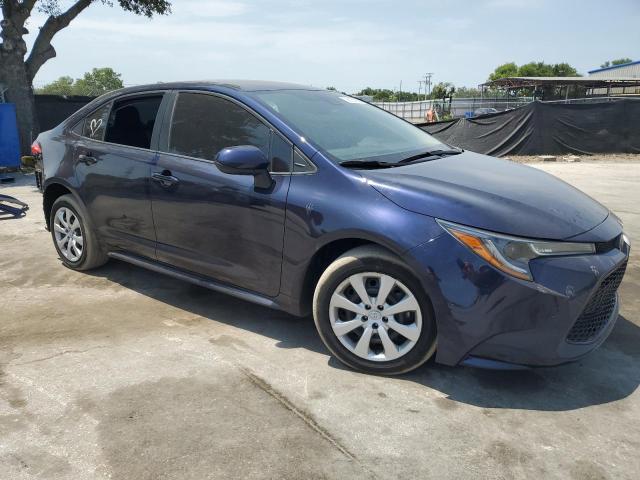 5YFEPMAE7NP355778 - 2022 TOYOTA COROLLA LE BLUE photo 4