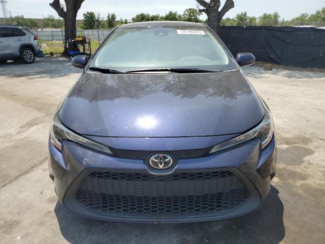 5YFEPMAE7NP355778 - 2022 TOYOTA COROLLA LE BLUE photo 5