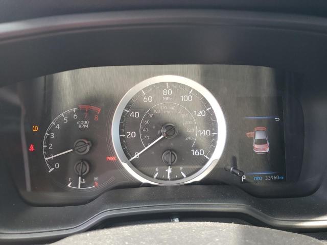 5YFEPMAE7NP355778 - 2022 TOYOTA COROLLA LE BLUE photo 9