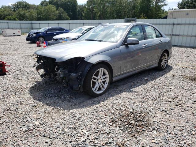 WDDGF4HB8ER306222 - 2014 MERCEDES-BENZ C 250 SILVER photo 2