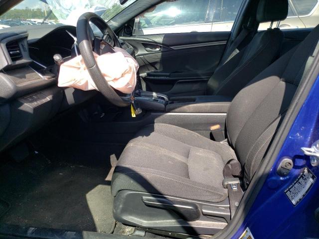 SHHFK7H68KU215165 - 2019 HONDA CIVIC EX BLUE photo 7