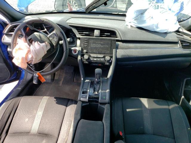 SHHFK7H68KU215165 - 2019 HONDA CIVIC EX BLUE photo 8