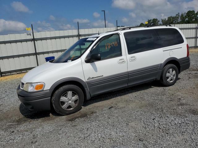 1GMDX03E71D188266 - 2001 PONTIAC MONTANA WHITE photo 1