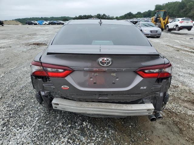 4T1G11AK5RU909399 - 2024 TOYOTA CAMRY SE NIGHT SHADE GRAY photo 6