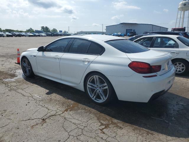 WBA6B4C53FD761154 - 2015 BMW 650 XI GRAN COUPE WHITE photo 2