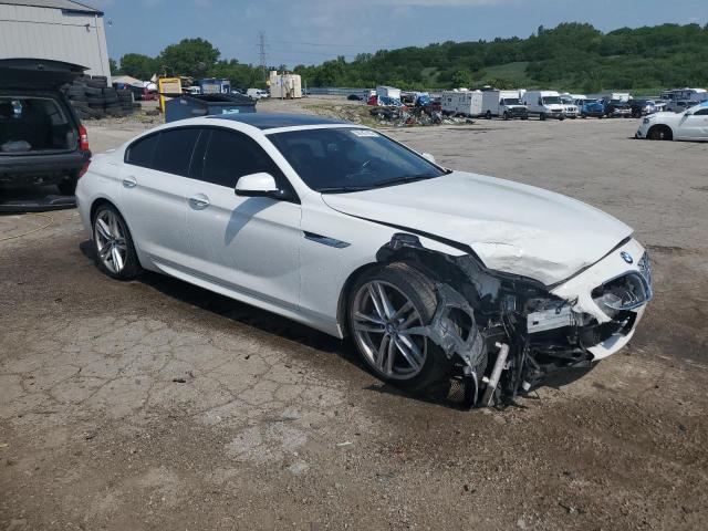 WBA6B4C53FD761154 - 2015 BMW 650 XI GRAN COUPE WHITE photo 4