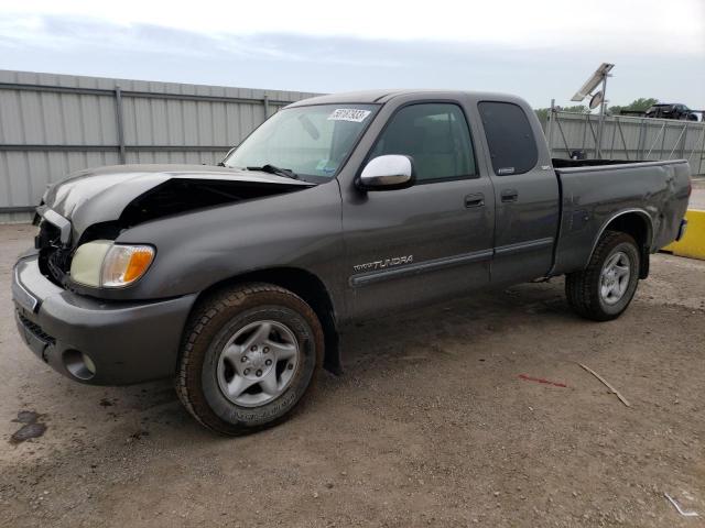 5TBRT34133S416282 - 2003 TOYOTA TUNDRA ACCESS CAB SR5 GRAY photo 1