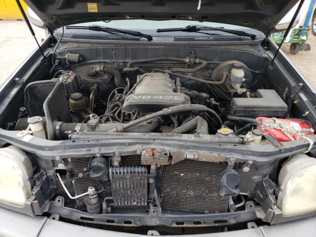 5TBRT34133S416282 - 2003 TOYOTA TUNDRA ACCESS CAB SR5 GRAY photo 11