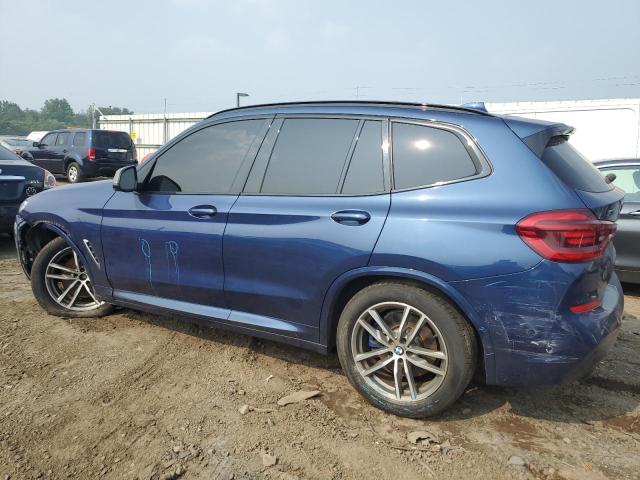 5UXTS3C54JLA46187 - 2018 BMW X3 XDRIVEM40I BLUE photo 2