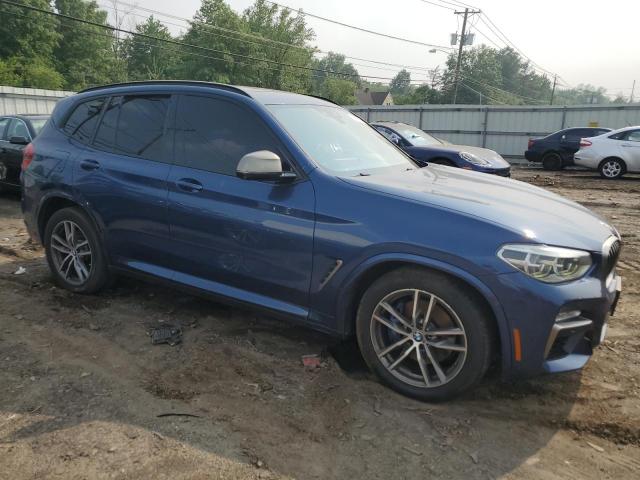 5UXTS3C54JLA46187 - 2018 BMW X3 XDRIVEM40I BLUE photo 4