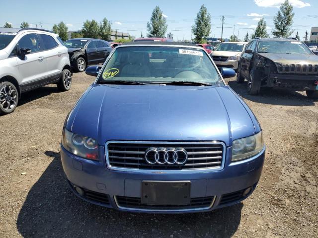 WAUAC48H74K000646 - 2004 AUDI A4 1.8 CABRIOLET BLUE photo 5