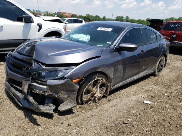 2HGFC2F80MH530420 - 2021 HONDA CIVIC SPORT 灰色 照片 1