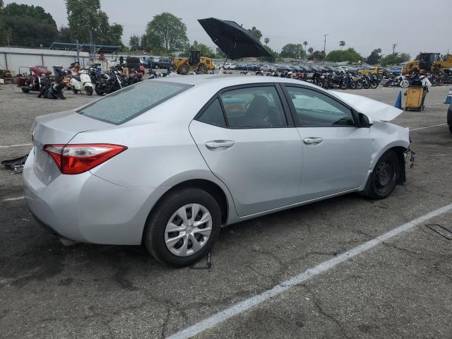 2T1BURHE1EC147751 - 2014 TOYOTA COROLLA L SILVER photo 3