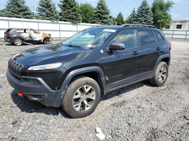 1C4PJMBS0EW249968 - 2014 JEEP CHEROKEE TRAILHAWK 黑色 照片 1