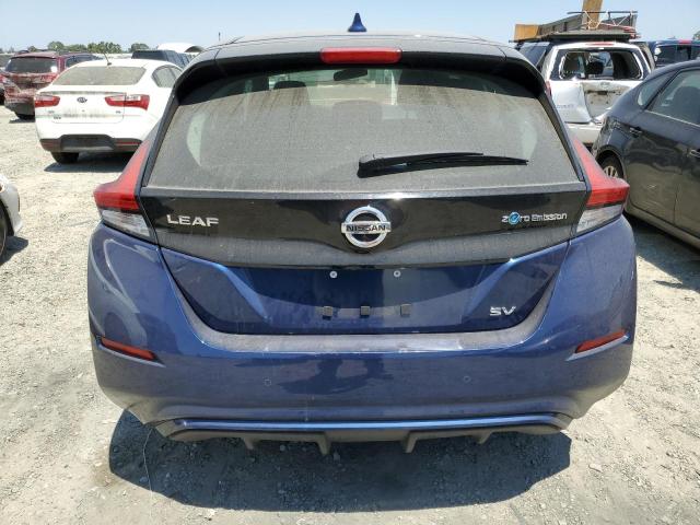 1N4AZ1CV5NC563581 - 2022 NISSAN LEAF SV BLUE photo 6