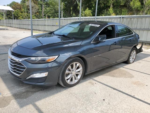 1G1ZD5ST7LF085235 - 2020 CHEVROLET MALIBU LT GRAY photo 1