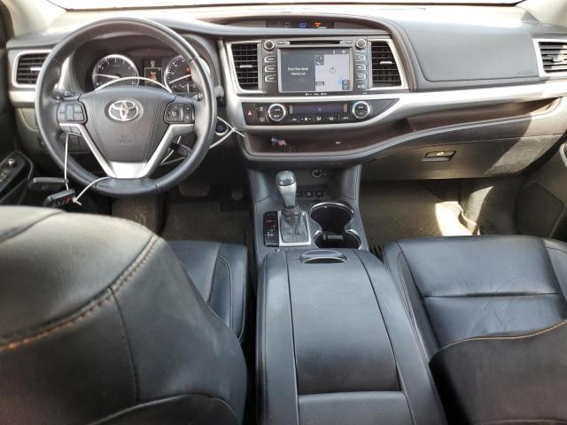 5TDJKRFH5GS323032 - 2016 TOYOTA HIGHLANDER XLE SILVER photo 8