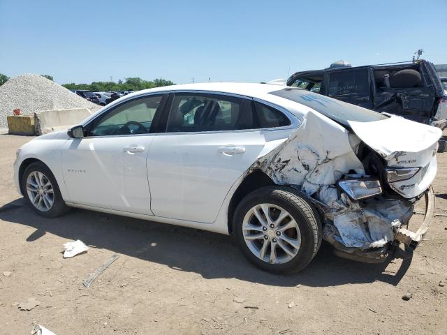 1G1ZE5ST7HF258319 - 2017 CHEVROLET MALIBU LT WHITE photo 2