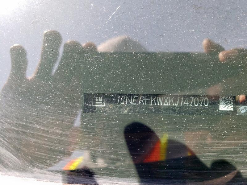 1GNERHKW8KJ147070 - 2019 CHEVROLET TRAVERSE LT 黑色 照片 13