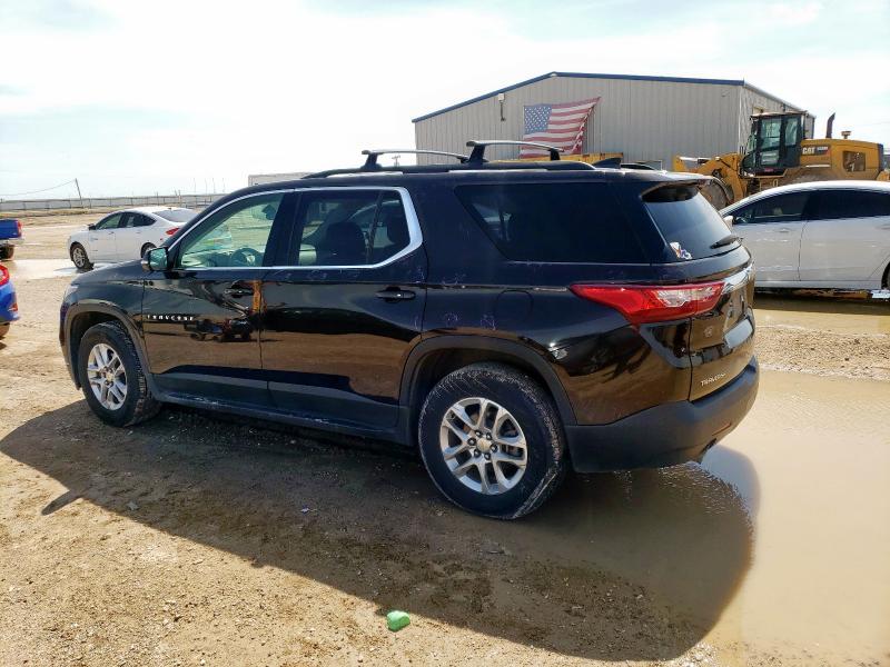 1GNERHKW8KJ147070 - 2019 CHEVROLET TRAVERSE LT 黑色 照片 2