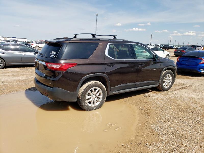 1GNERHKW8KJ147070 - 2019 CHEVROLET TRAVERSE LT 黑色 照片 3