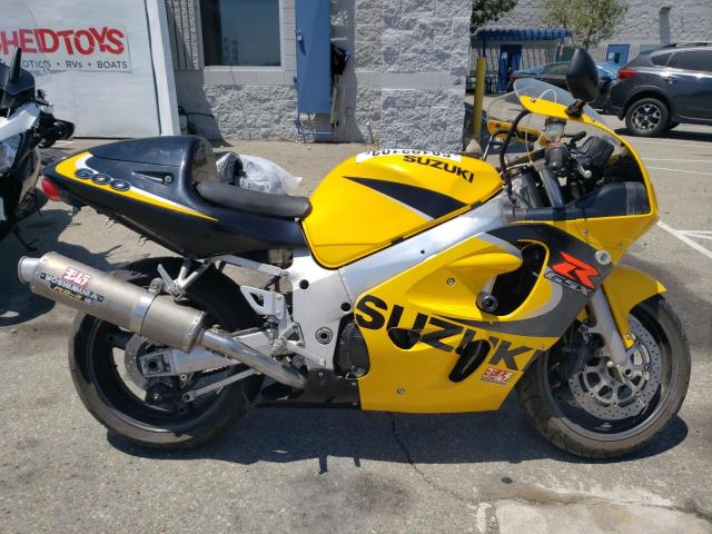 JS1GN78A1Y2100267 - 2000 SUZUKI GSXR YELLOW photo 9