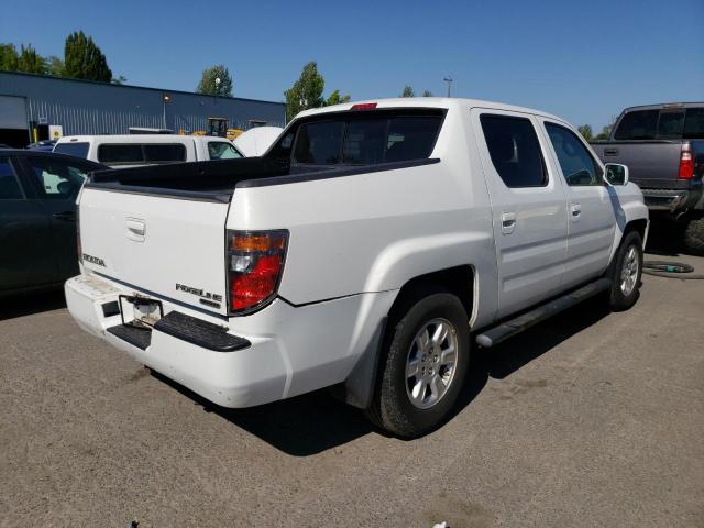 2HJYK16486H552763 - 2006 HONDA RIDGELINE RTS WHITE photo 3