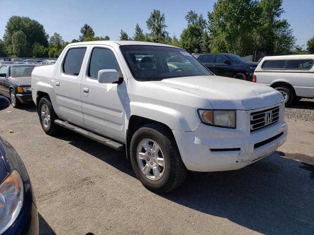 2HJYK16486H552763 - 2006 HONDA RIDGELINE RTS WHITE photo 4