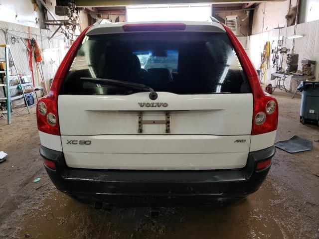 YV1CZ592551194833 - 2005 VOLVO XC90 WHITE photo 6