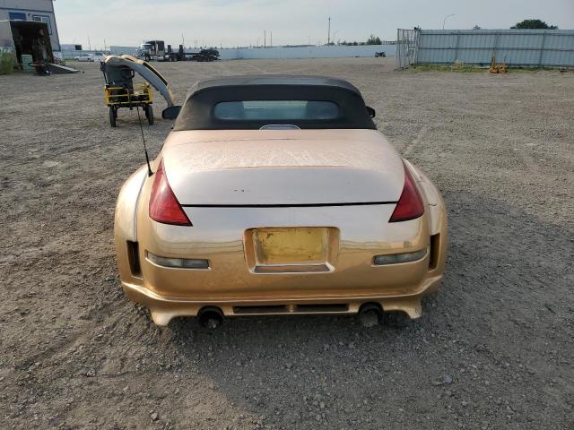 JN1AZ36A14M251977 - 2004 NISSAN 350Z ROADSTER GOLD photo 6