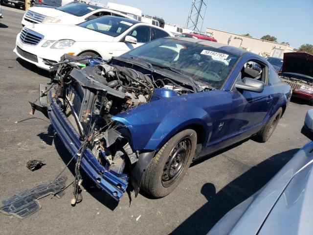 1ZVHT82H595116643 - 2009 FORD MUSTANG GT BLUE photo 1